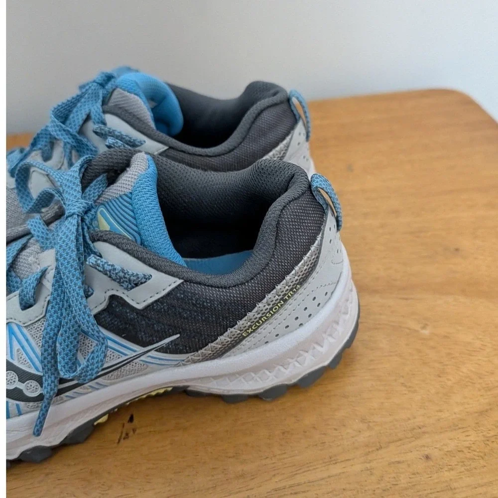 Saucony Excursion TR14 Trail Running‎ Shoes Women 6.5 Grey